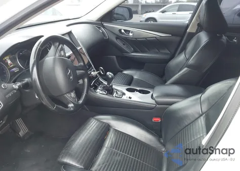 2015 Infiniti Q50 Premium/Sport из США, поврежденный, VIN JN1BV7AP2FM347607